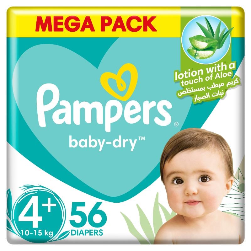 Pampers - Baby Dry - Maat 4 - Mega Pack - 94 luiers