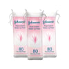 Johnson's Pure Cotton Make-Up 240 Pads (2+1 Free)