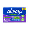 Always Clean & Dry Large With Wings 50 Pads