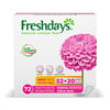 Freshdays Pantyliner Normal Scented (52+20 Pantyliners Free)