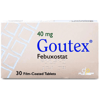 Goutex 40 mg 30 Tablets