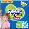 Baby Joy Compressed Pants Junior (5) 12-18 Kg Jumbo Pack 36 Diapers