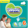 Baby Joy Size (6) Junior Xxl (+16 Kg) Mega Pack 38 Diapers