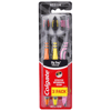 Colgate Toothbrush Zigzag Charcoal Medium 3 Pack