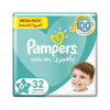 Pampers Baby Diapers Size 6+ Large 14+ KG Mega Pack 32 Diapers