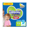 Baby joy Culotte  Size 5 XL 12-18 Kg Jumbo Pack 72 Pants