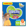 Baby joy Compressed Pants (6) Junior 2XL 16-23 Kg Jumbo Box 64 Diapers