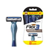 BIC Flex 3 Men's 3-Blade Disposable Razor 8 Piece