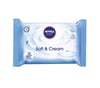 NIVEA Baby Wipes Soft & Cream Alcohol Free 63 Wipes