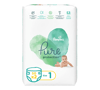 Pampers Pure Protection Size (1) 2-5 Kg 50 Diapers