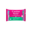 Carefree Duo Effect Intimate Wipes  Green Tea& Aloe Vera 20 Pcs