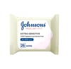 Johnson`s Micellar Wipes Extra-Sensitive Alcohol Free for All Skin Types 25 Wipes
