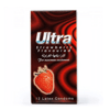 Ultra Condom Strawberry 12 Pieces