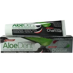 Aloedent Triple Action Charcoal Toothpaste 100Ml