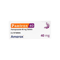 Pantrox 40 mg Tablets – 20 Tablets