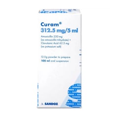 Curam 312.5 Mg /5 Ml Suspension 100 Ml