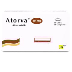 Atorva 10 mg 30 Tablets
