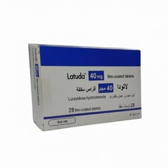 Latuda 40Mg 28Tablets