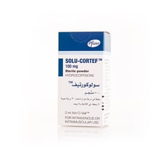 سوليوكورتيف 100مج 1 فيال