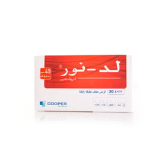 ال-دي نور 40 مجم 30 قرص