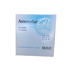 Amoxydar 250Mg 20Caps.
