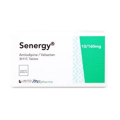 Senergy 10/160 Mg 30 Tablets