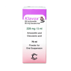 Klavox 228 Mg Suspension 70 Ml
