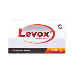 Levox 750Mg 5 Tablets
