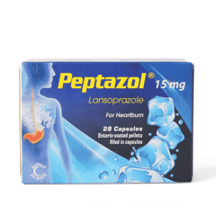 بيبتازول 15 ملغم 28 كبسول