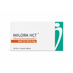 Milora HCT 5/160/12.5mg Tablets – 28 Tablets
