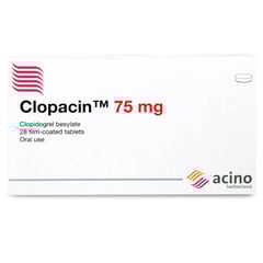 Clopacin 75 Mg 28 Tablets
