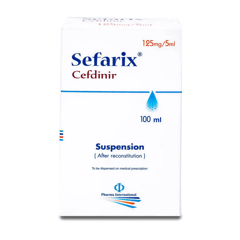 سيفاركس 125 مجم / 5 مل معلق 100 مل