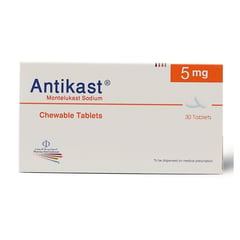 Antikast 5 mg 30 Chewable Tablets