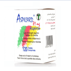 أسبيكارد 81 مجم 120 قرص