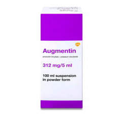 Augmentin 312 mg Suspension 100 ml