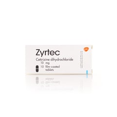 Zyrtec 10 Mg 10 Tablets