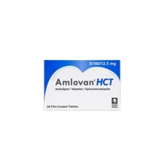 AMLOVAN-HCT TAB 5/160/12.5MG 28