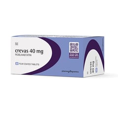 Crevas 40Mg 30 Film-coated Tabs