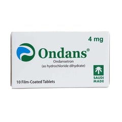 Ondans 4Mg 10 Film Coated Tablets