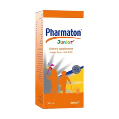 Pharmaton Junior With Iron Syrup 300Ml