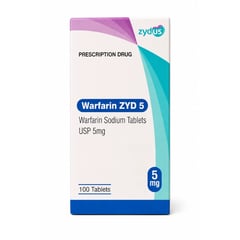 Warfarin ZYD 5 mg Tablets – 100 Tablets