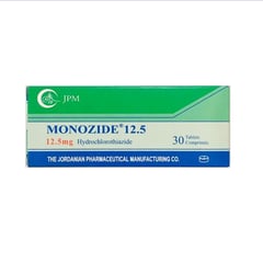 مونوزاید 12.5  مجم  30 قرص
