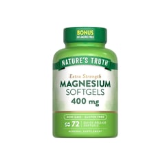 Nature's Truth Magnesium 400Mg 72 Softgels