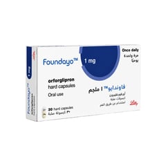 فاوندايو 1 ملجم 30 كبسولة
