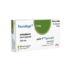 فاوندايو 3 ملجم 30 كبسولة
