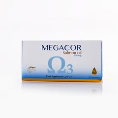 Megacor 500Mg Softgel 60 Capsules