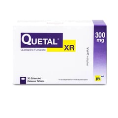 Quetal Xr 300 Mg 30 Tablets