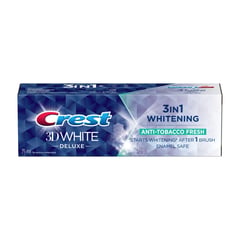 Crest Tooth Paste 3D White Deluxe Anti Tobbaco 75 Ml
