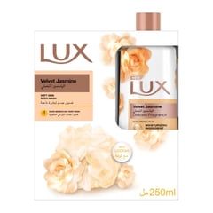 Lux Shower Gel Velvet Touch 250Ml+Puff