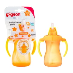 Pigeon 924 Petite Straw Bottle 150ml Orange